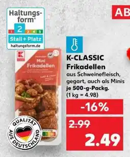 Kaufland K-CLASSIC Frikadellen Angebot
