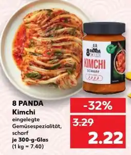 Kaufland 8 PANDA Kimchi Angebot