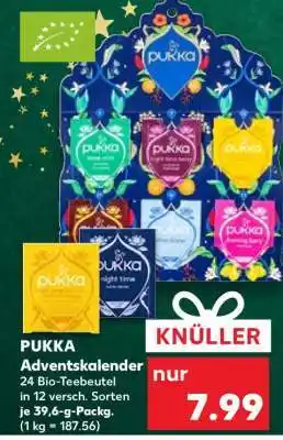 Kaufland PUKKA Adventskalender Angebot