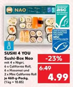 Kaufland Sushi-Box Nao Angebot