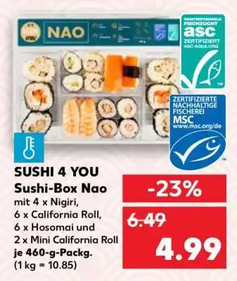 Kaufland Sushi-Box Nao Angebot