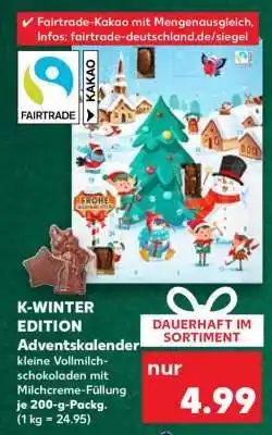 Kaufland K-WINTER EDITION Adventskalender Angebot