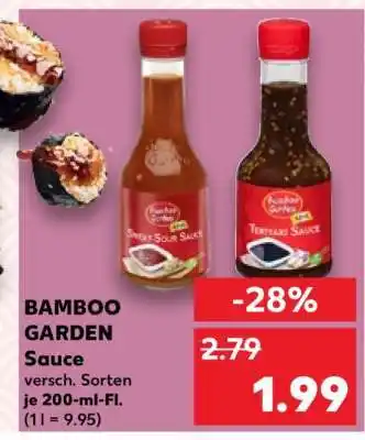 Kaufland BAMBOO GARDEN Sauce Angebot