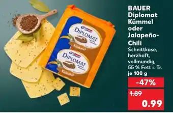 Kaufland BAUER Diplomat Kümmel oder Jalapeño-Chili Angebot