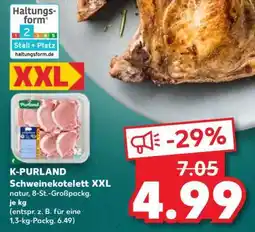 Kaufland K-PURLAND Schweinekotelett XXL Angebot