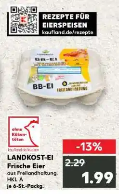 Kaufland LANDKOST-EI Angebot
