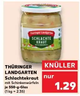 Kaufland THÜRINGER LANDGARTEN Schlachtekraut Angebot