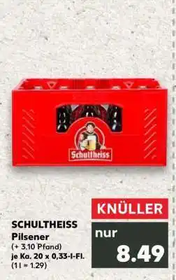Kaufland SCHULTHEISS Pilsener Angebot