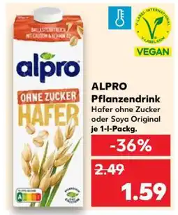 Kaufland ALPRO Pflanzendrink Angebot