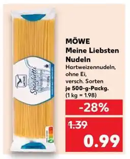 Kaufland Moewe Meine Liebsten Nudeln Angebot