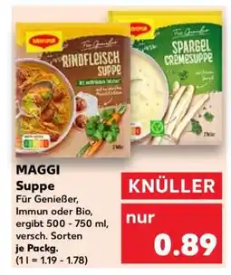 Kaufland Maggi Suppe Angebot