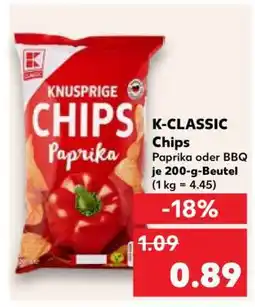 Kaufland K-CLASSIC Chips Angebot