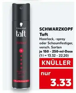 Kaufland SCHWARZKOPF Taft Angebot