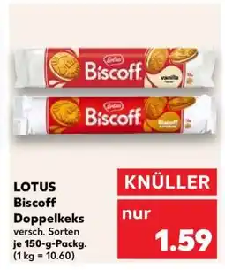 Kaufland LOTUS Biscoff Doppelkeks Angebot