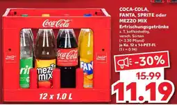 Kaufland Coca-Cola, Fanta, Sprite oder Mezzo Mix Angebot