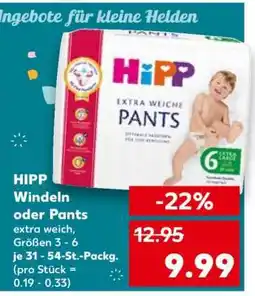 Kaufland HIPP Windeln oder Pants Angebot