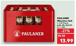 Kaufland Paulaner Münchner Hell Angebot
