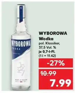 Kaufland WYBOROWA Wodka Angebot