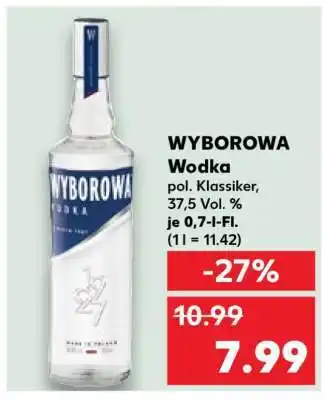 Kaufland WYBOROWA Wodka Angebot