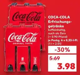 Kaufland Coca Cola Erfrischungsgetränke Angebot