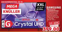 Kaufland SAMSUNG UHD-Smart-TV GU58U8079FUXZG Angebot