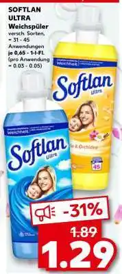 Kaufland SOFTLAN ULTRA Weichspüler Angebot