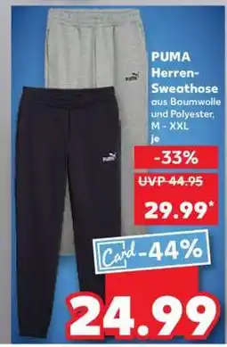 Kaufland PUMA Herren-Sweathose Angebot