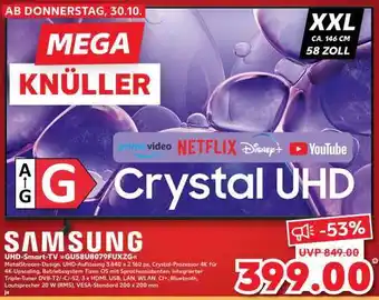 Kaufland UHD-Smart-TV GU58BU8079FUXZG Angebot