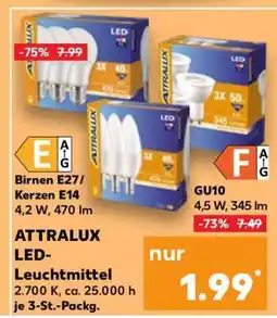 Kaufland ATTRALUX LED-Leuchtmittel Angebot