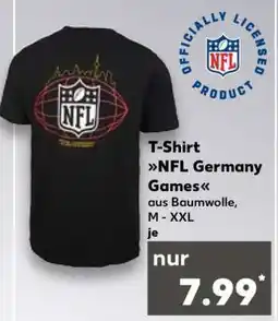 Kaufland T-Shirt NFL Germany Games Angebot
