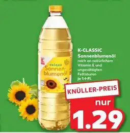 Kaufland K-CLASSIC Sonnenblumenöl Angebot