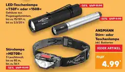 Kaufland ANSMANN Stirn- oder Taschenlampe Angebot