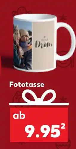 Kaufland Fototasse Angebot