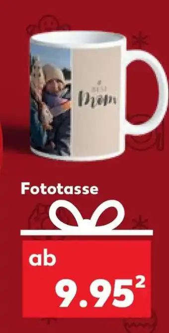 Kaufland Fototasse Angebot