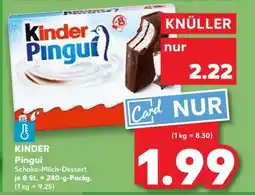 Kaufland KINDER Pingui Angebot