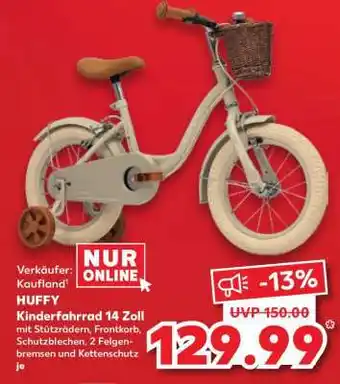 Kaufland HUFFY Kinderfahrrad 14 Zoll Angebot
