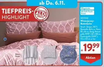 Aldi Süd Winterjersey-Bettwäsche Angebot
