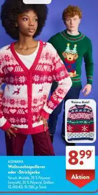 Aldi Süd Weihnachtspullover oder Strickjacke Angebot