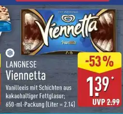 Aldi Nord LANGNESE Viennetta Angebot