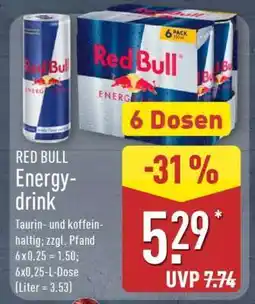 Aldi Nord Red Bull Energy Drink Angebot