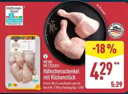 Aldi Nord MEINE METZGEREI Hähnchenschenkel mit Rückenstück Angebot