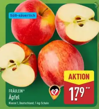Aldi Nord FRÄULEIN Apfel Angebot