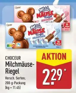 Aldi Nord CHOCEUR Milchmäuse-Riegel Angebot