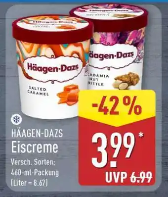 Aldi Nord Häagen Dazs Eiscreme Angebot
