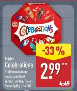Aldi Nord MARS Celebrations Angebot