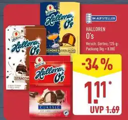 Aldi Nord HALLOREN O'S Angebot