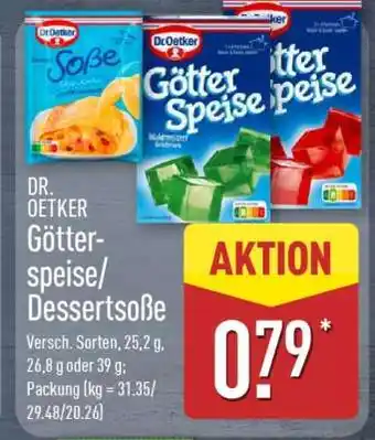 Aldi Nord DR. OETKER Götterspeise/Dessertssoße Angebot