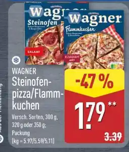 Aldi Nord WAGNER Steinofenpizza/Flammkuchen Angebot