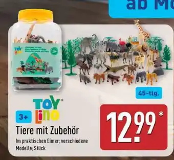 Aldi Nord Tiere mit Zubehör Angebot