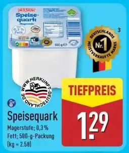 Aldi Nord Speisequark Angebot